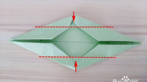 纸船的折法简单易学,纸船的折法图44