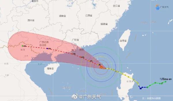 台风马鞍登陆前或增强至12级路线（注意台风马鞍）(3)