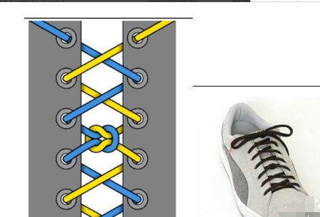 网红系鞋带的方法图解,系鞋带的正确方法图解图12