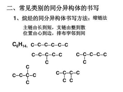 ​己烷的同分异构体结构图  己烷的同分异构体有多少