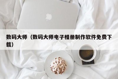 ​数码大师（数码大师电子相册制作软件免费下载）