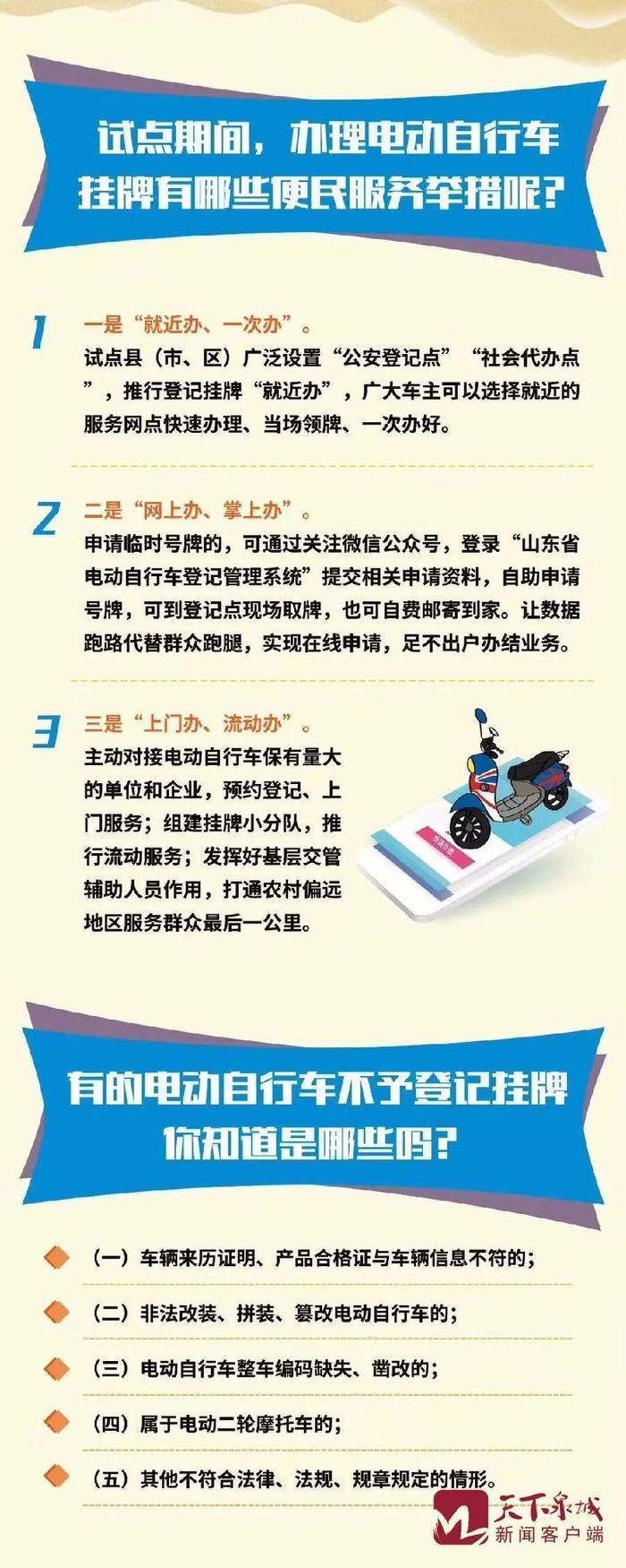 济南开始免费给电动自行车挂牌！号牌长这样！怎么挂牌看这里！