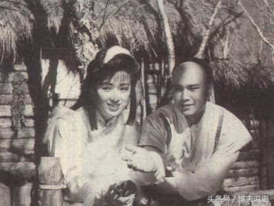 ​1991版《雪山飞狐》幕后照，龚慈恩饰演的程灵素是第一美女