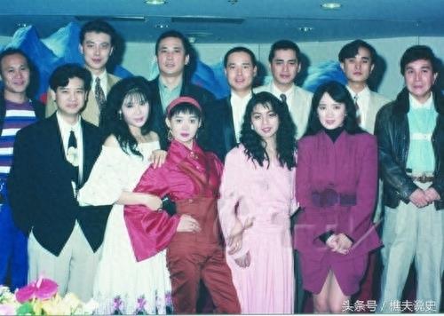 1991版《雪山飞狐》幕后照，龚慈恩饰演的程灵素是第一美女